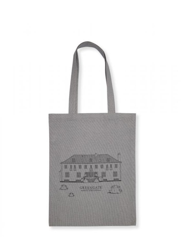 Baumwolltasche grau in grau