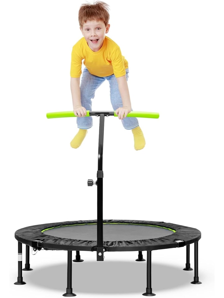 φ117cm Mini Trampolin in Grün