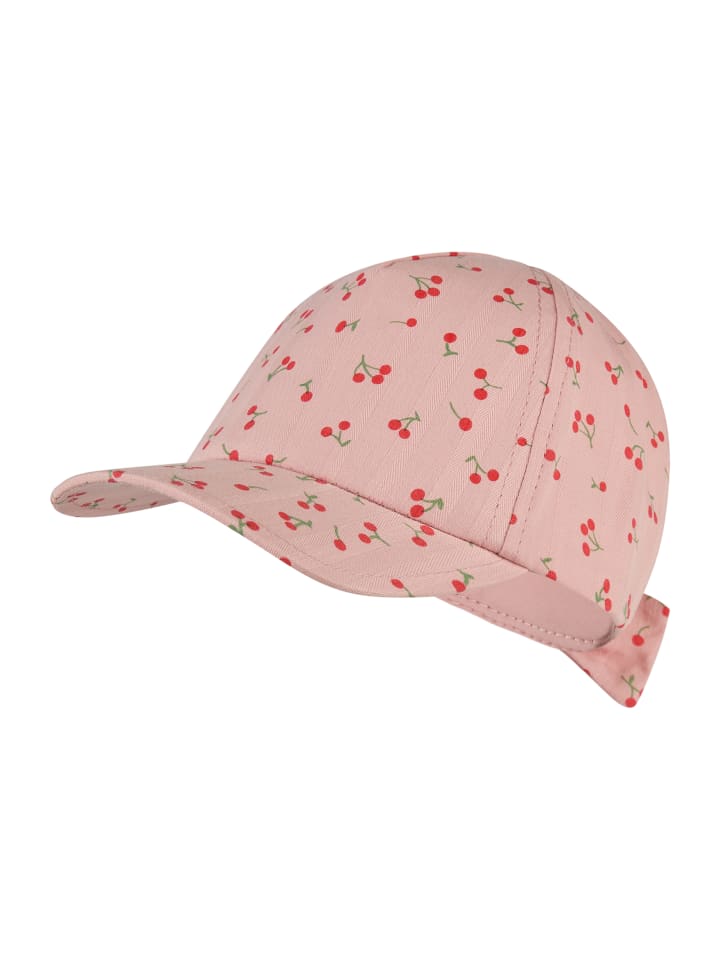 Basecap Kirschen in zartrosa