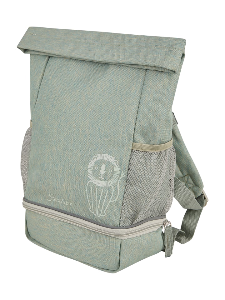 Kinderrucksack LÖWE Leo in mittleres grün
