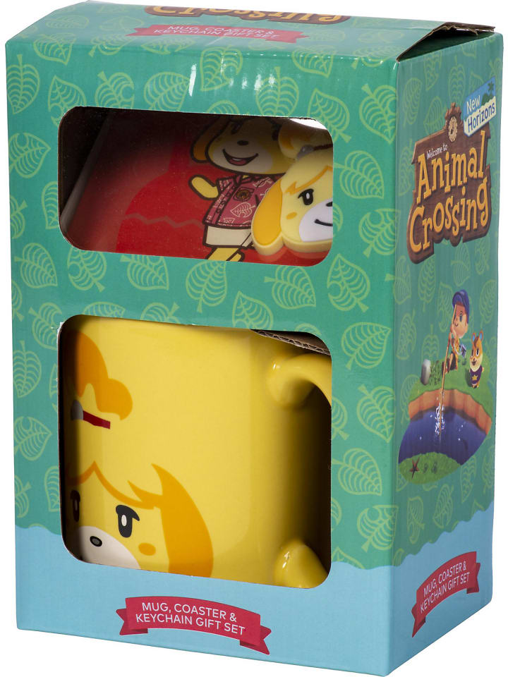 PYRAMID Geschenkset Tasse Animal Crossing Isabelle, 3-tlg. günstig kaufen |  limango | Tassen