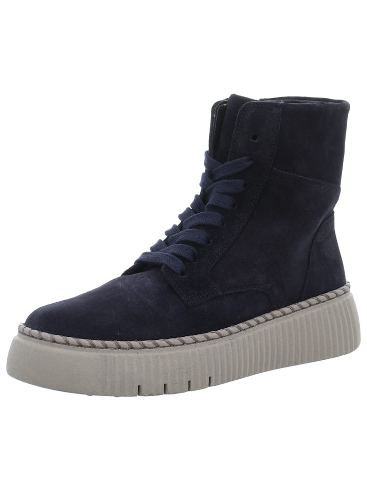 Stiefelette in blau
