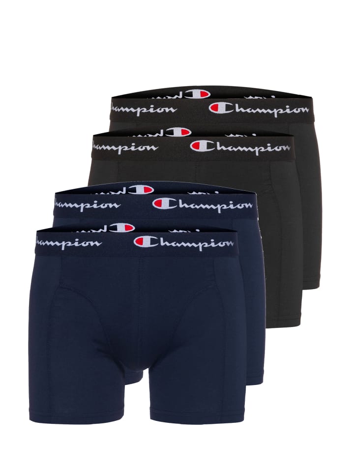 Boxershorts 4pk Boxer in Navy/Black/Black