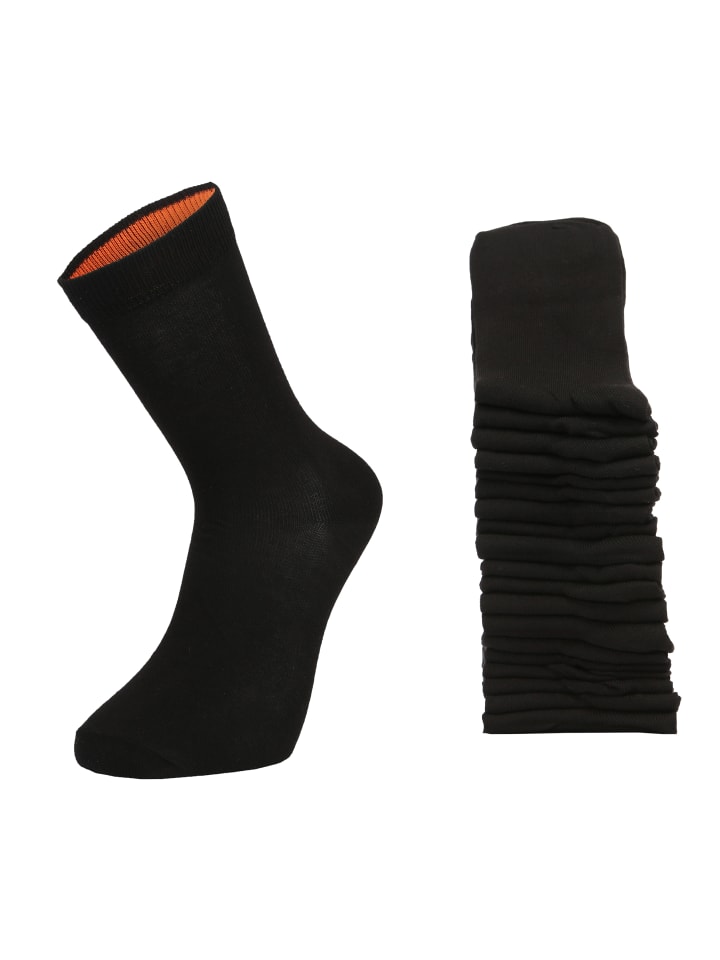 Socken in 20x schwarz