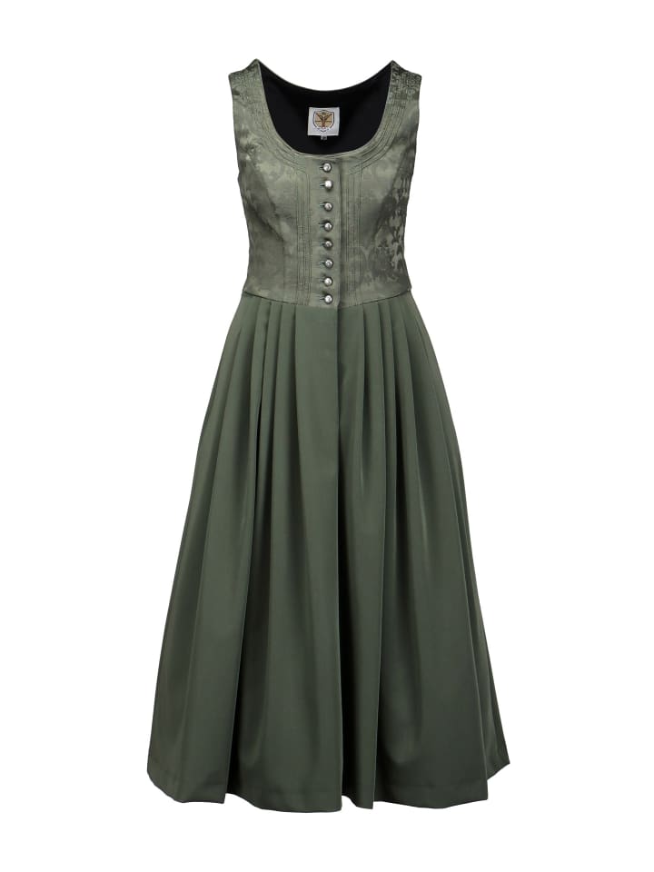 Dirndl mit Schnurstepp und Stretchoberteil