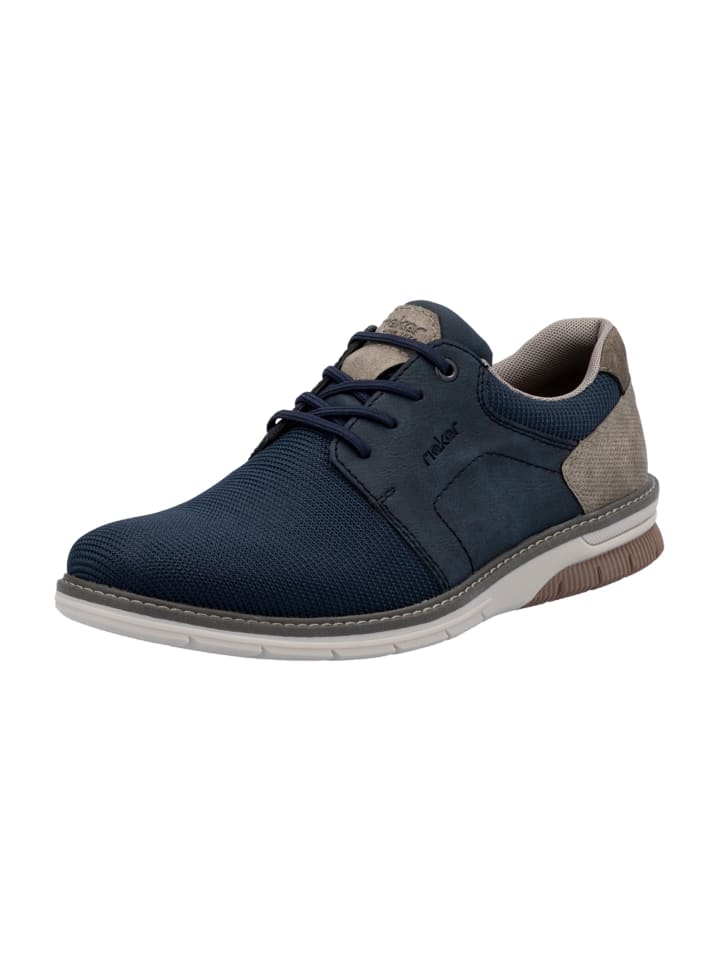 Klassische Schnürschuhe in Blau