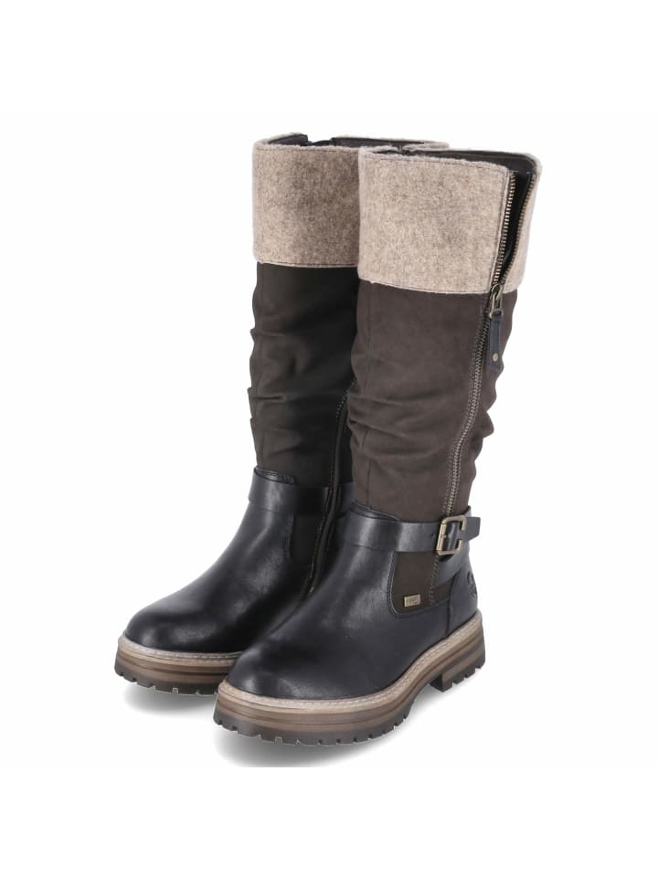 Stiefel in schwarz