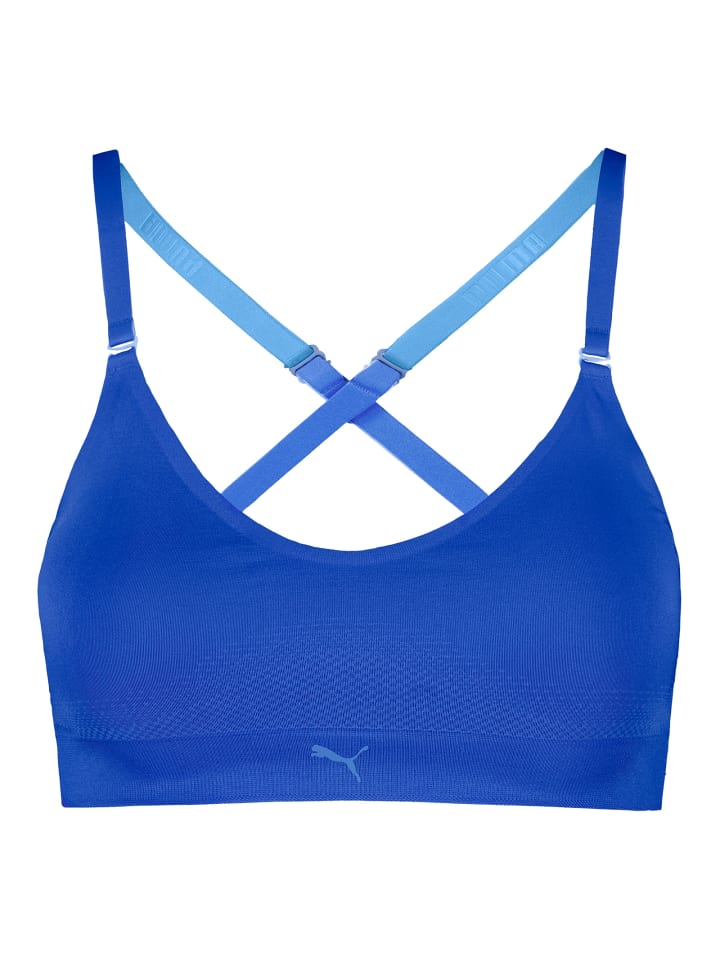 Sport Bustier in Blau