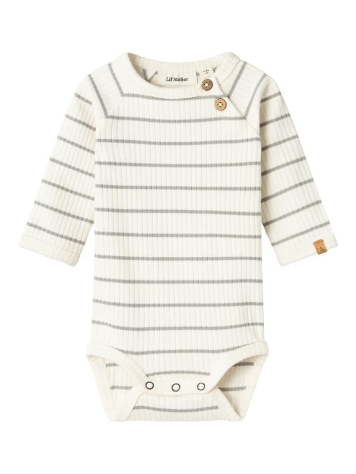 Langarmbody NBMKAIL LS SLIM BODY LIL in coconut milk