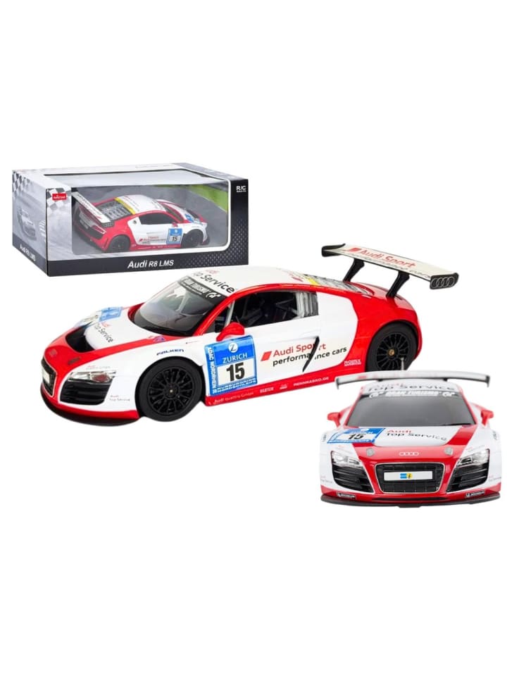 Auto R/C 1:24 Ferngesteuerter Sport AUDI R8 LMS Weiß