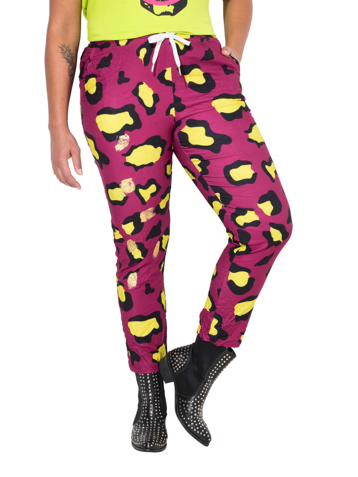 Hosen in magnolienrot