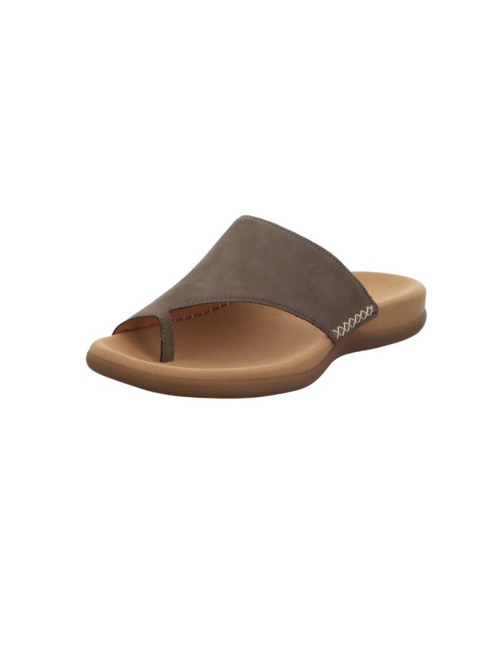 Zehentrenner in taupe