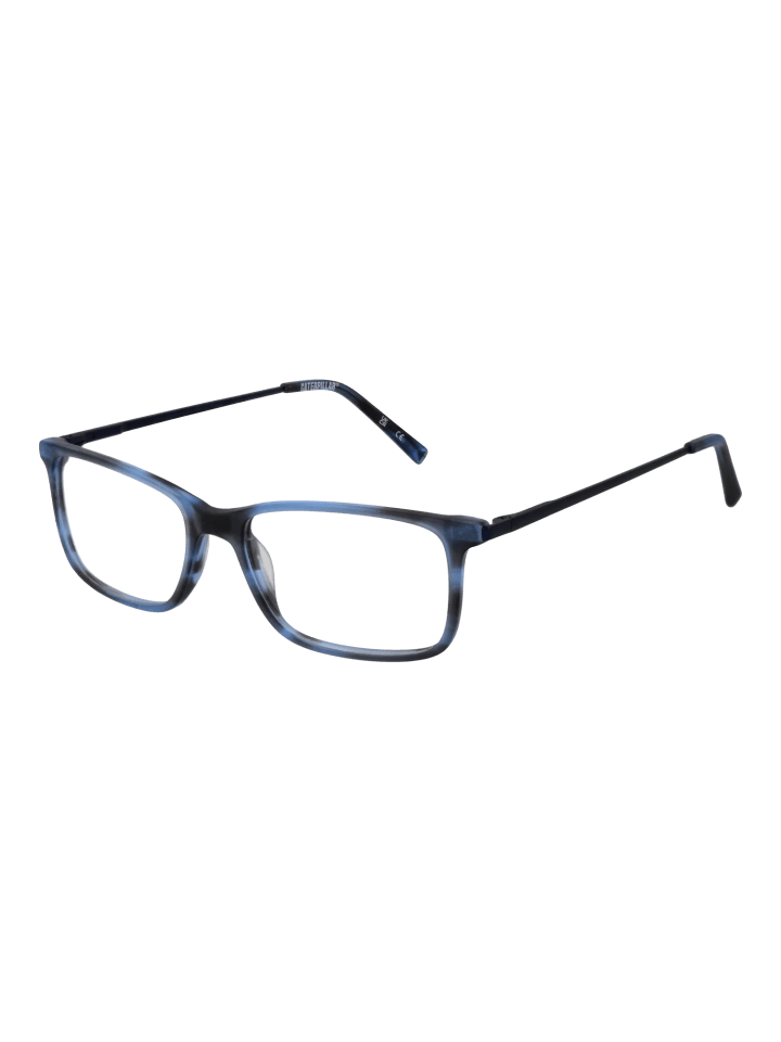 Herren Optische Fassungen Rechteck Blau
