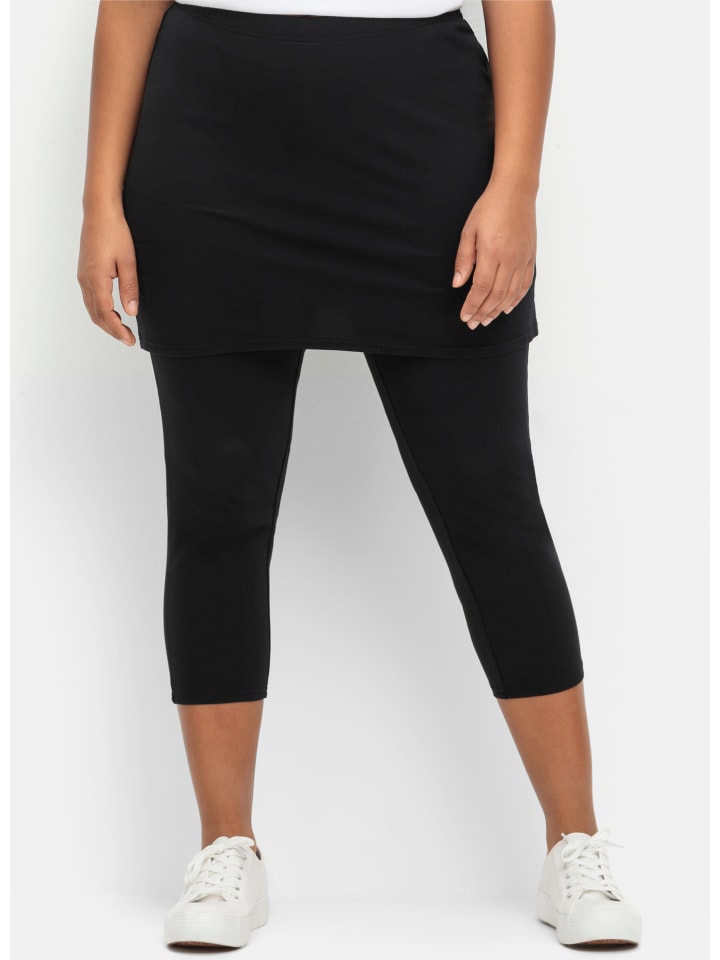 Leggings in schwarz