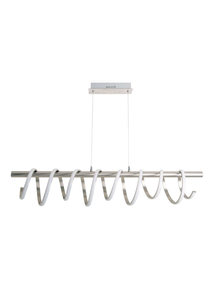 LED Pendelleuchte "BELLEZA" in stahl-blank - EEK G