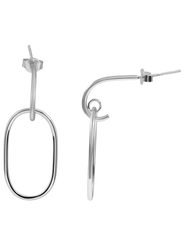 Damen Ohrringe aus 925 Silber in silber