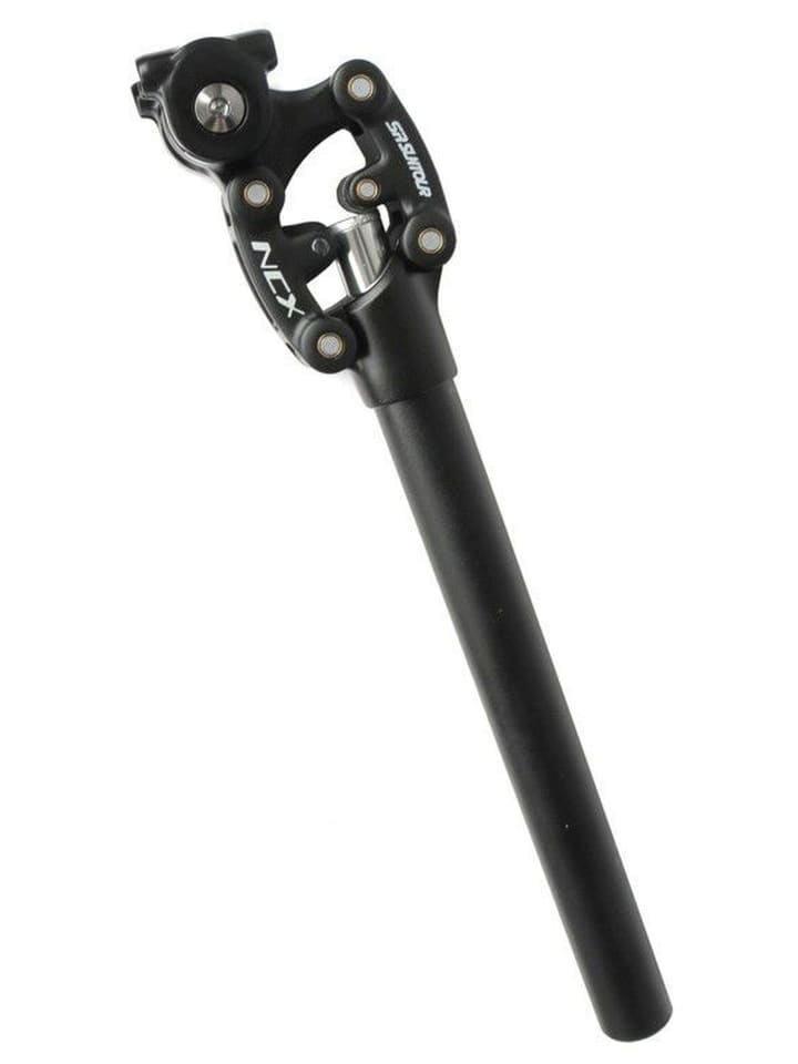 Federsattelstütze SP12-NCX, Ø 31,6mm, 400mm, mittel in schwarz