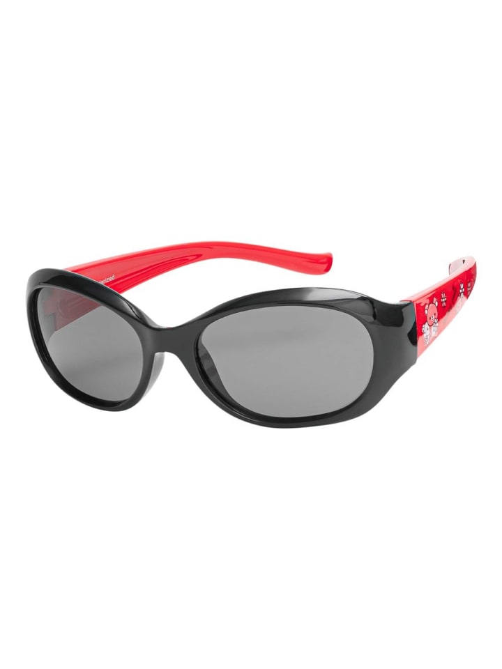 Kinder Sonnenbrille Polarisiert in Schwarz-Rot