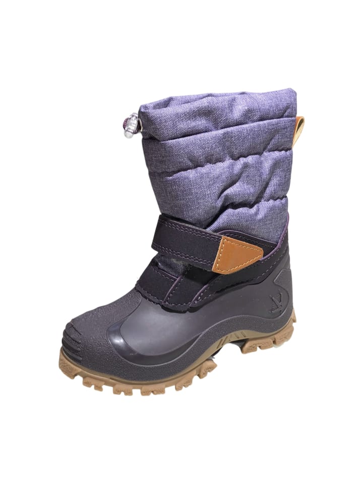 Winterstiefel in Lila