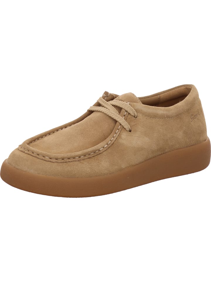 Klassischer Schnürschuh in beige