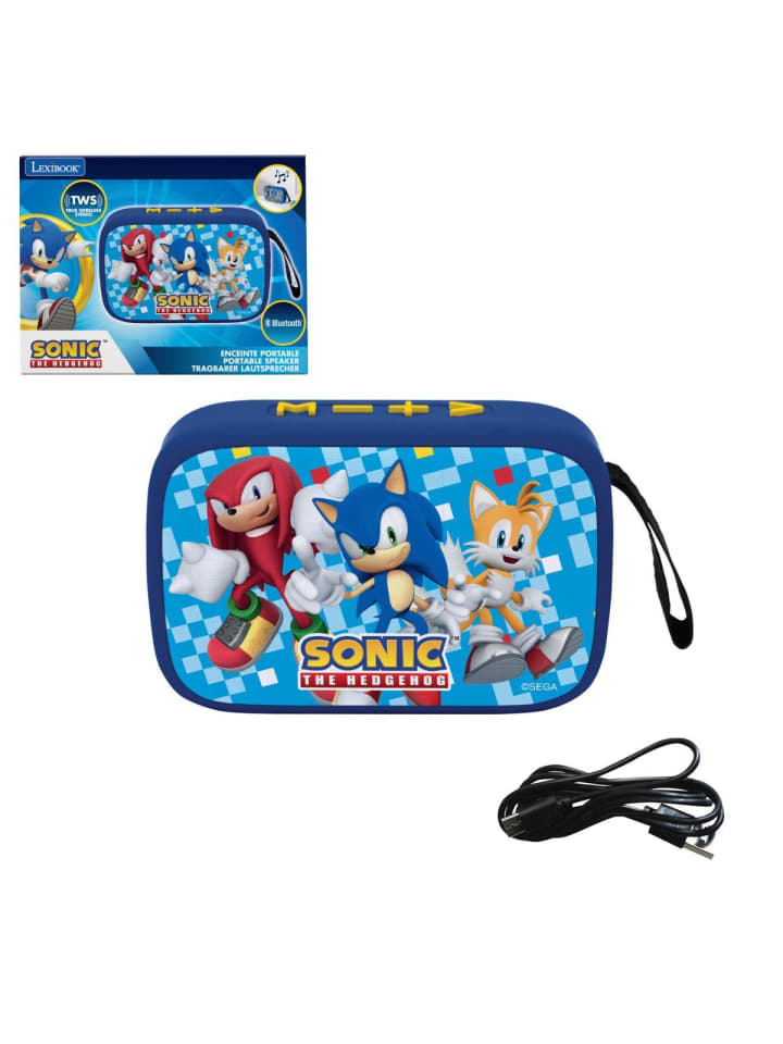 Sonic Tragbarer Bluetooth®-Lautsprecher Stoffoberfläche