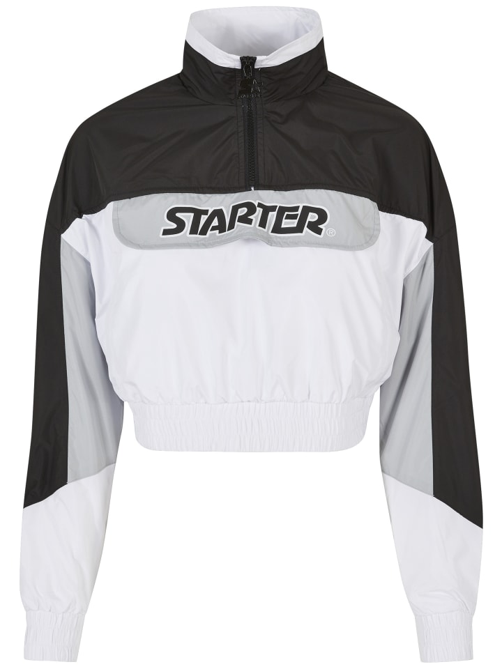 Light Jackets - Coat in black/white