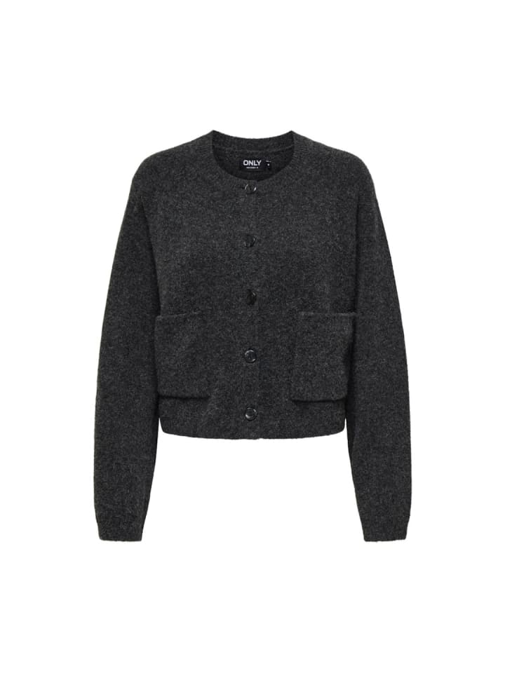 Pullover in Dark Grey Melange