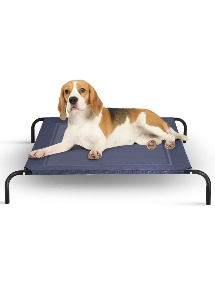 Hundebett in Grau