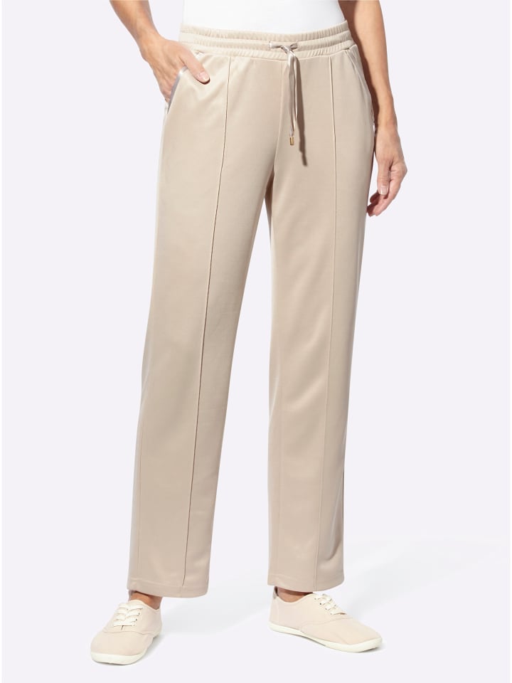 Jersey-Hose in sand