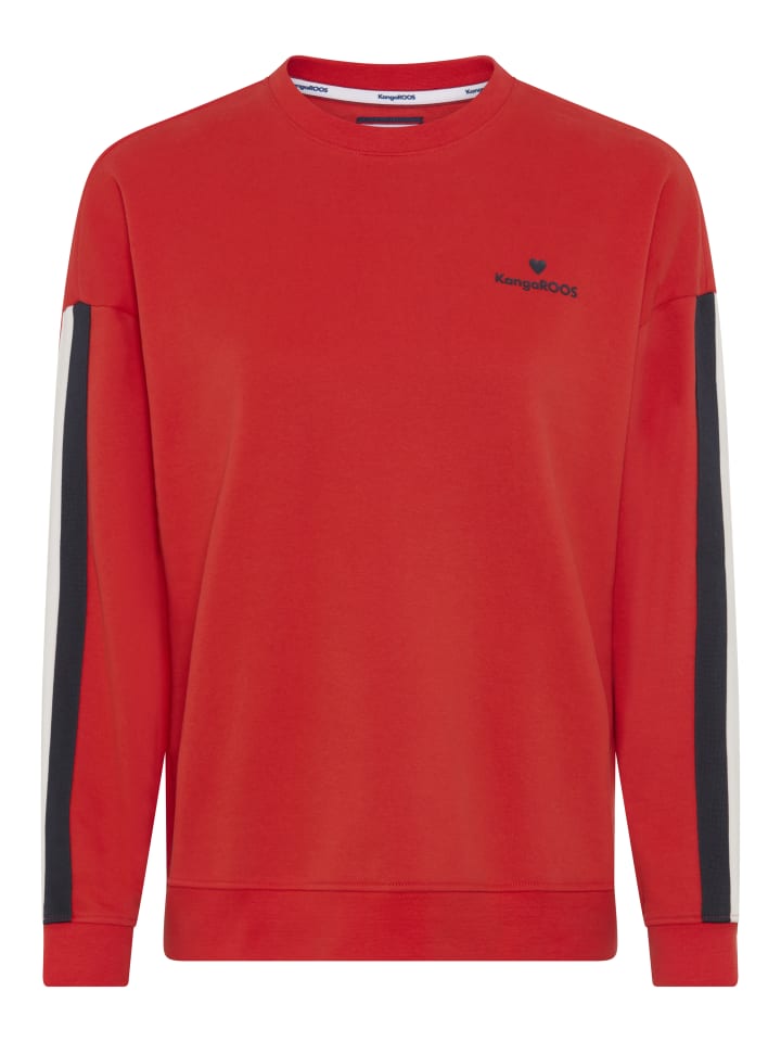 Sweatshirt in rot