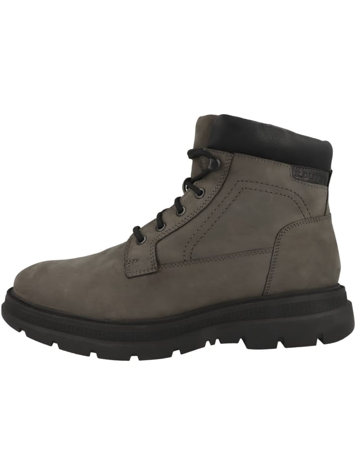 Schnürboots 5-16217-43 in dunkelgrau