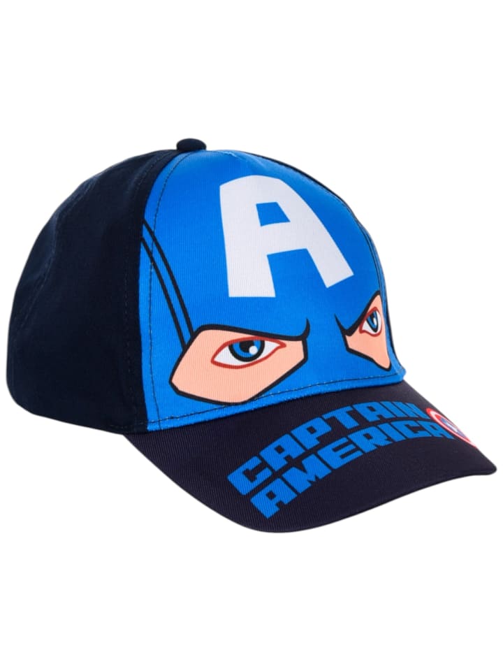 Basecap Avengers Captain America in Dunkelblau