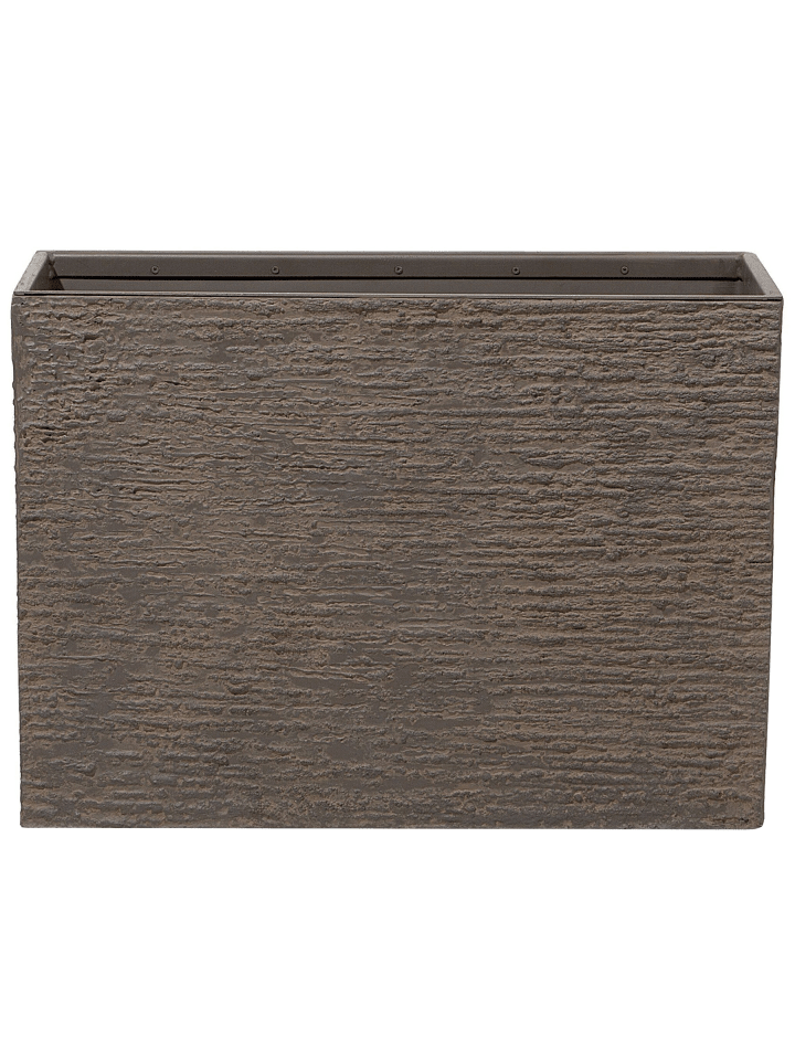 Outdoor Blumentopf EDESSA in Braun - (W) 70 x (H) 50 x (L) 29 cm