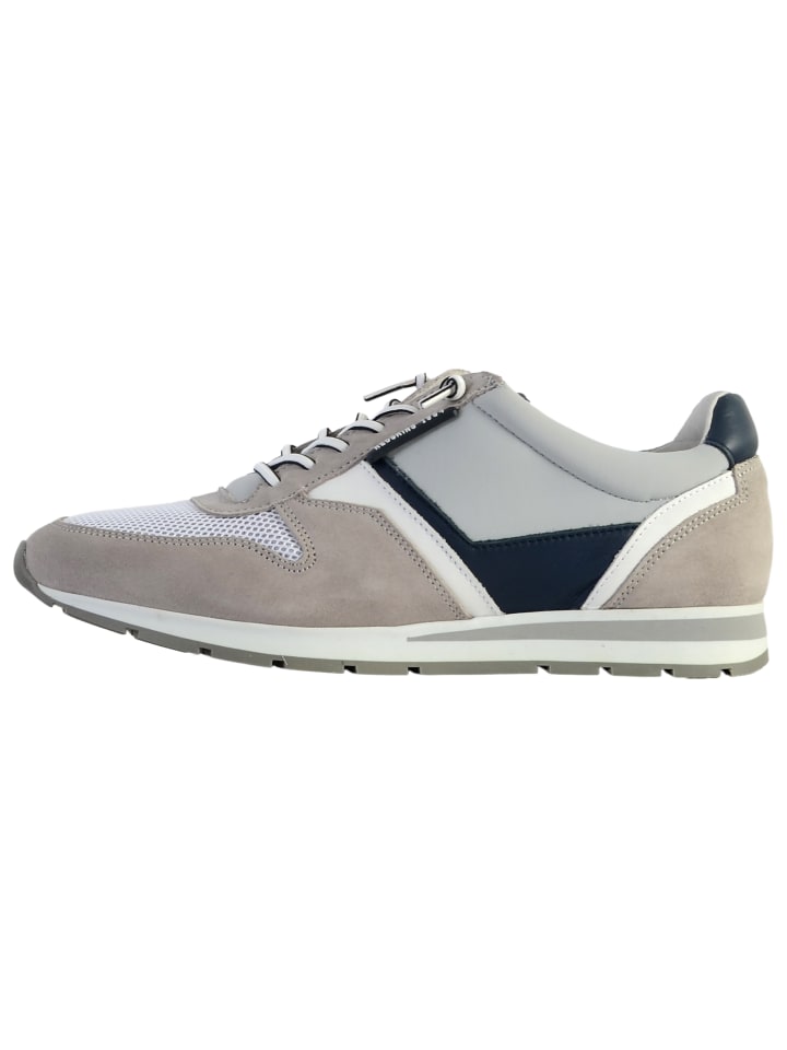 Smith-Sneaker aus Leder Grau