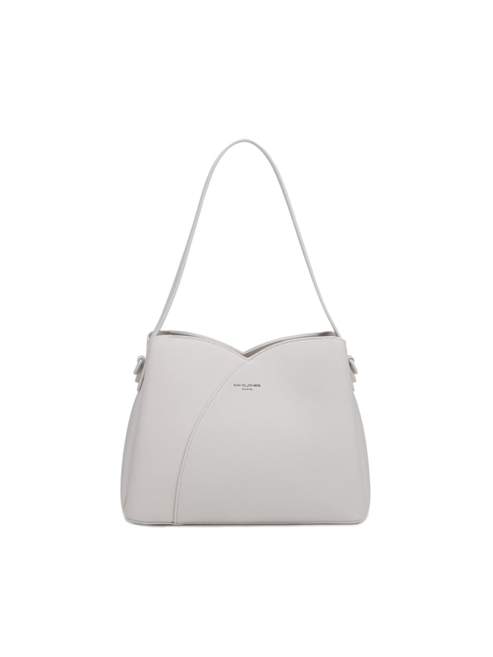 Schultertasche in CREMA