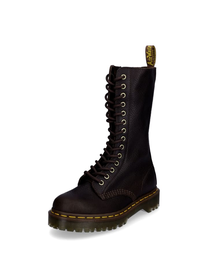 Schnürstiefel Bex in Dunkelbraun