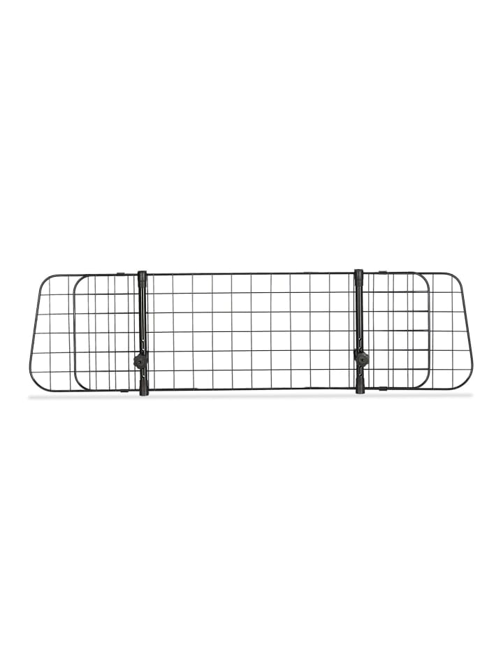 Hundegitter Auto in Schwarz - (B)92-136 x (H)32 x (T)5 cm
