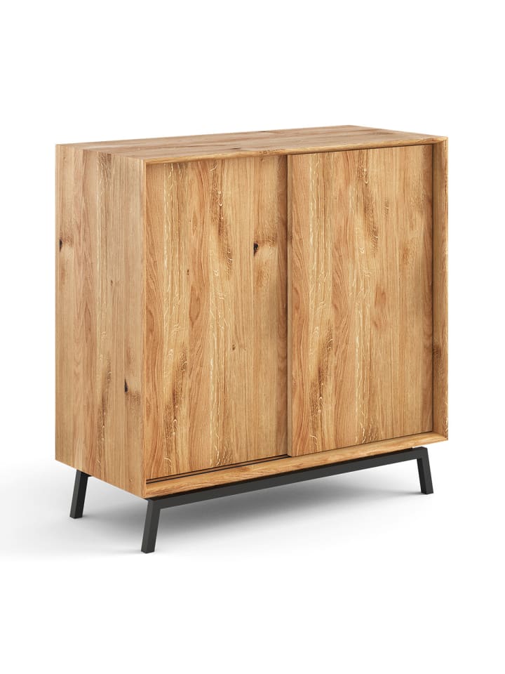 Weinregal Modern Loft Eiche Natur 101 / 45 / 101cm