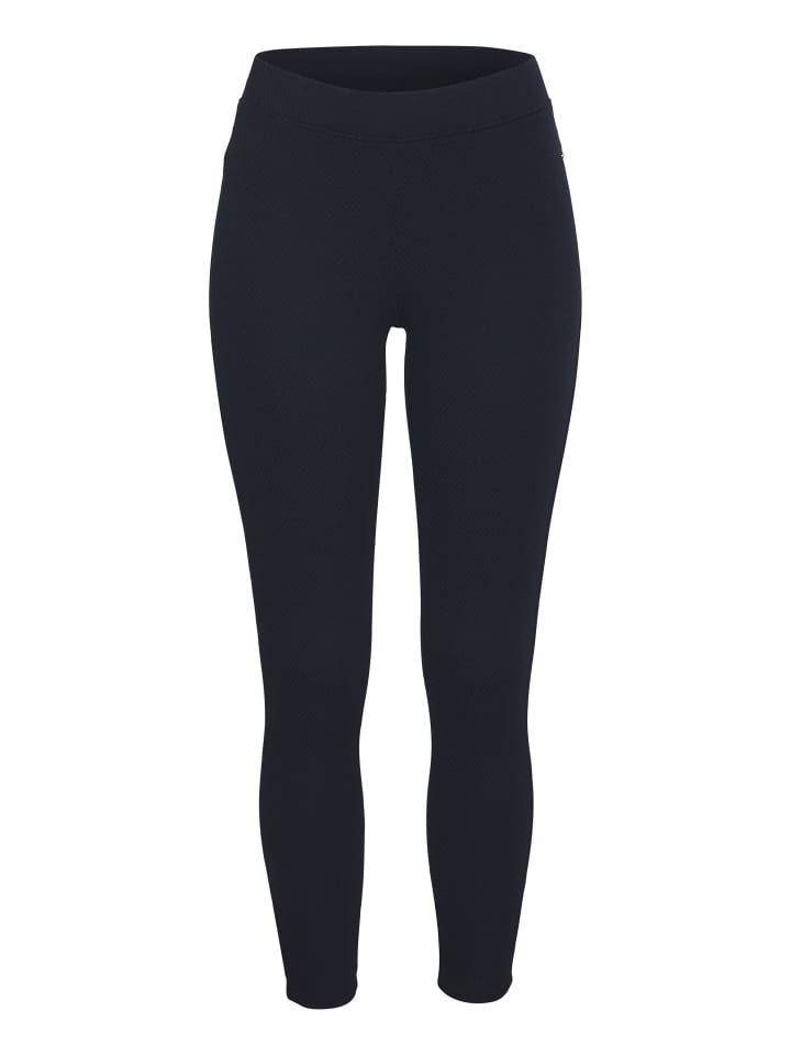 Leggings in blau gemustert