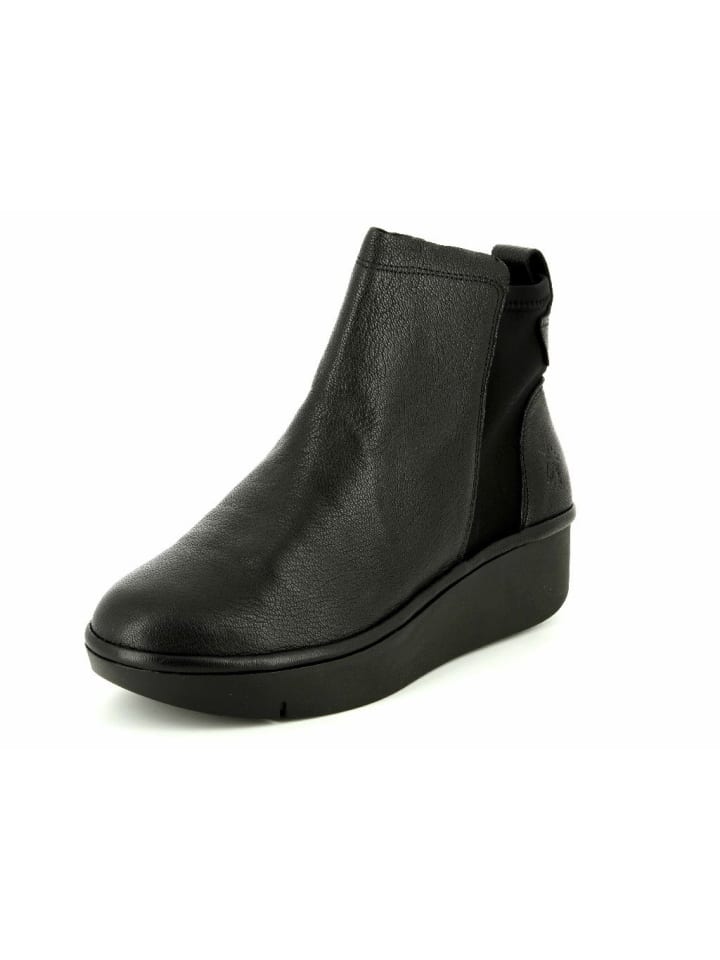 Schnürschuh in schwarz