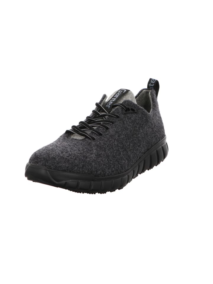 Schnürschuh in grau