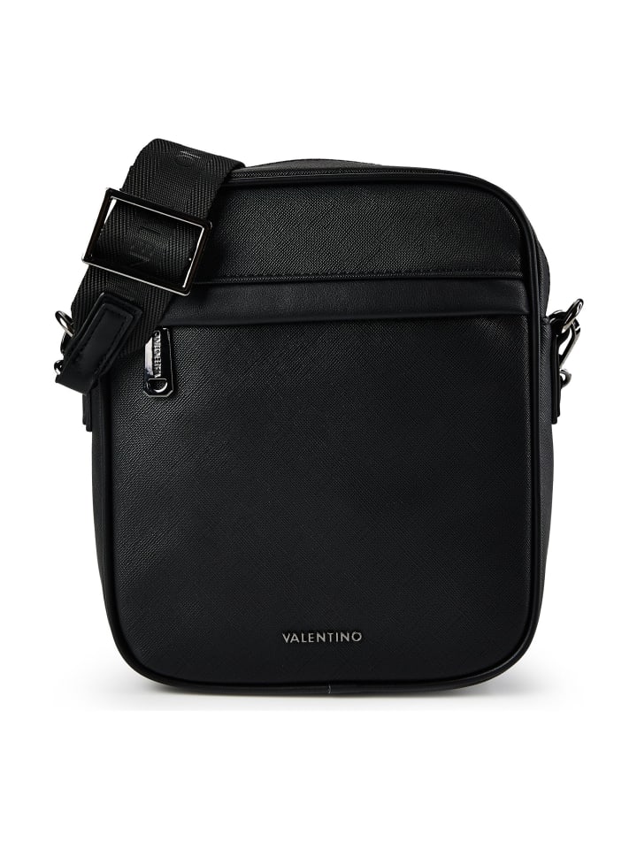 Karo Umhängetasche 19 cm nero