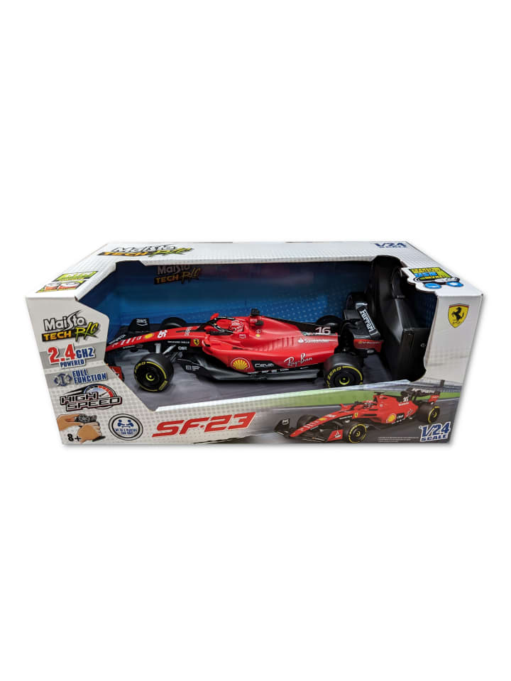 Ferngesteuertes Auto F1 Ferrari SF-23, Maßstab 1:24 in rot