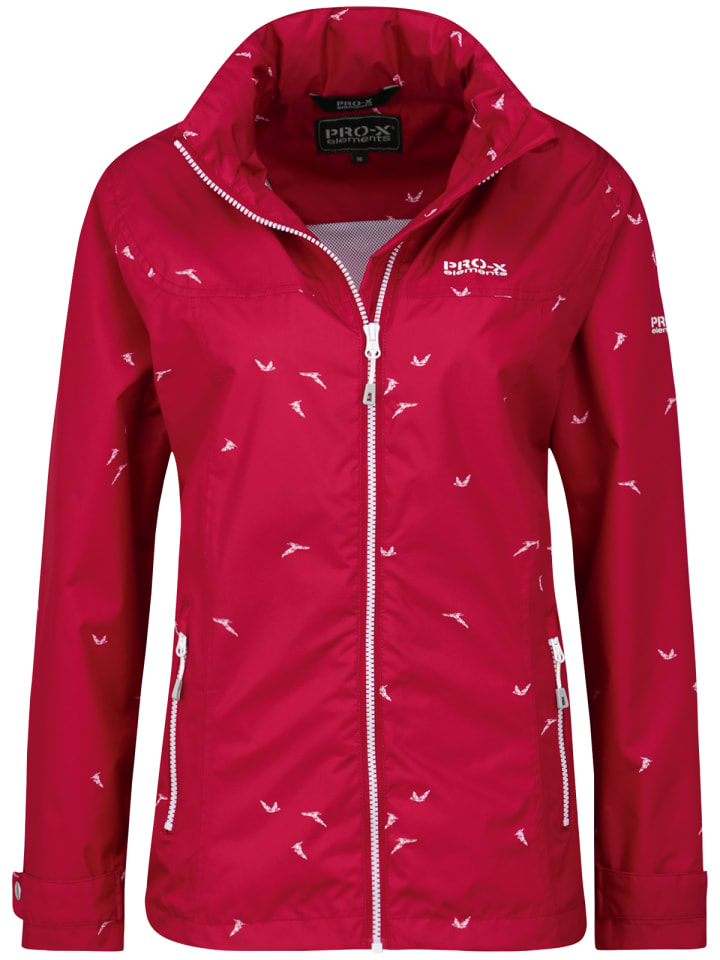 Funktionsjacke "ELENA" in Salsa-Rot
