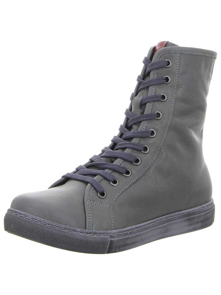 Stiefelette in grau