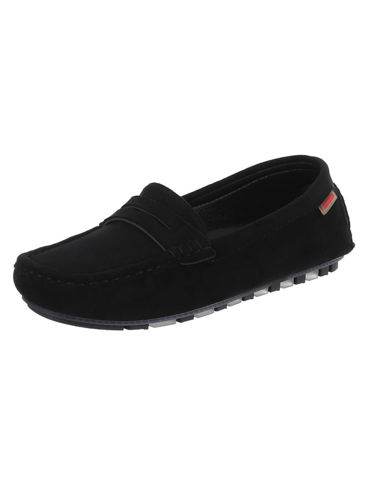 Halbschuh in Schwarz