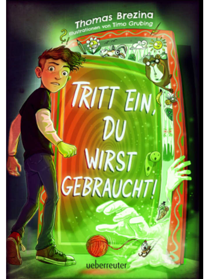 Buch - Tritt ein, du wirst gebraucht! - Innovatives Abenteuer-Wendebuch, leicht