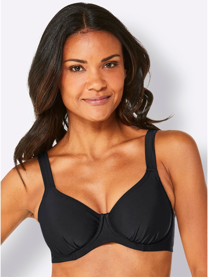 Bikini-Oberteil in schwarz