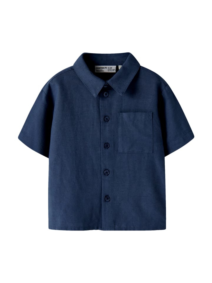 Hemd 'Faher' in blau