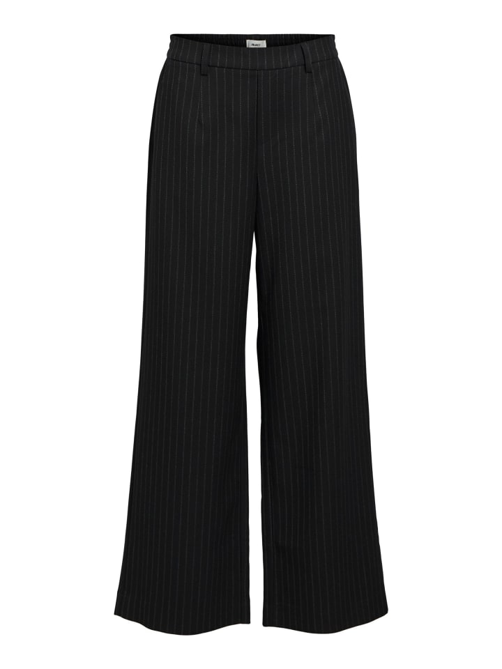 Hose mit weitem Bein in Black